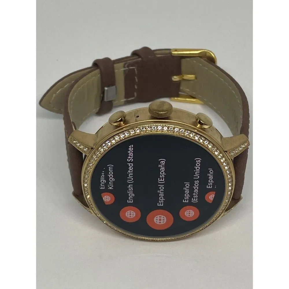 Fossil Gen 4 Authentic Digital Dial Smart Watch Custom Band FTW6011 AB602
